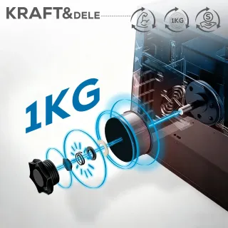 Инверторен заваръчен апарат KraftDele KD3432/ 210A Инверторен заваръчен апарат KraftDele KD3432/ 210A