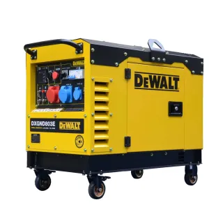 Дизелов генератор DeWalt DXGND803E/ AVR/ 5,8 kW-230 V / 7,9 kVA-400 V/ 13 л