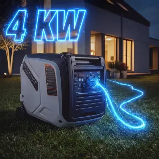 Бензинов инверторен генератор STAHLWERK IG-4000 ST/ 4 kW/ 12 л Бензинов инверторен генератор STAHLWERK IG-4000 ST/ 4 kW/ 12 л