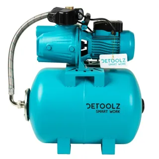 Хидрофорна помпа с цилиндричен съд Detoolz DZ-P122-G02/ 900W