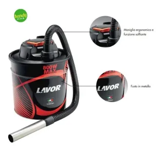 Прахосмукачка за пепел и камини Lavor ASHLEY 112/ 800W