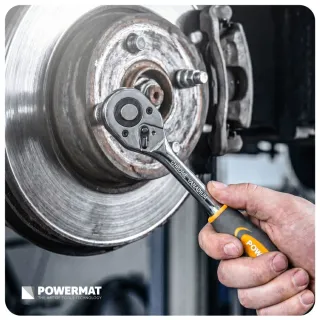 Комплект тресчотки, вложки (гедоре) POWERMAT PM-ZKNB-216SU-PRO/ 216 части 1/2