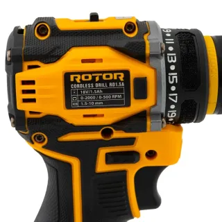 Акумулаторен винтоверт ROTOR RD1.5A/ 18V/2x1.5Ah