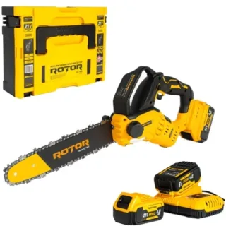 Акумулаторен верижен трион ROTOR RCS12/ 21V/ 2x3Ah