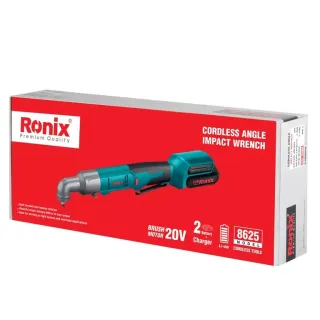 Акумулаторен ъглов гайковерт Ronix 8625/ 20V/ 2Ah