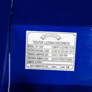 Електрическа фуражомелка MICUL FERMIER GF-1336/ 2,8kW/ 400 кг/ч