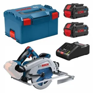 Акумулаторен циркуляр Bosch GKS 18V-68 GC Professional, 18 V, 2x8.0 Ah