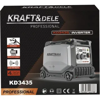 Инверторен генератор KraftDele KD3435/ 4kW/ 230V/ 11л Инверторен генератор KraftDele KD3435/ 4kW/ 230V/ 11л