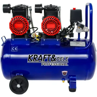 Безмаслен въздушен компресор КraftDele KD4093/ 3000W/ 50  л