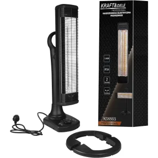 Електрически лъчист отоплител KraftDele KD6503/ 1500W Електрически лъчист отоплител KraftDele KD6503/ 1500W