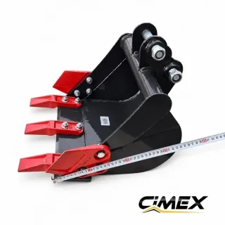 Изкопна кофа за мини багер CIMEX CHE12RS-TB-400/ 400 мм