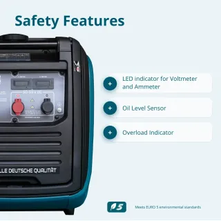 Бензинов генератор KOENNER-SOEHNEN KS 48VS-DC/ 3.3kW/ 50-55V/ 12л
