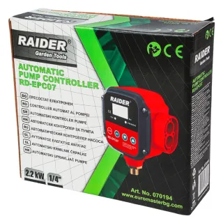 Електронен пресостат RAIDER RD-EPC07 Digital/ 2.2 kW