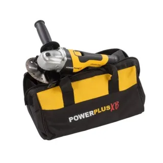 Акумулаторен ъглошлайф Power Plus POWXB20030/ 20V/ 2x4Ah