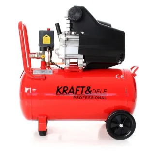 Компресор за въздух + пневматичен комплект KraftDele KD401/ 50л / 3.8к.с./ 2.8kW Компресор за въздух + пневматичен комплект KraftDele KD401/ 50л / 3.8к.с./ 2.8kW