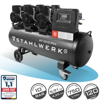 Компресор за въздух STAHLWERK ST-1010 Pro/ 4.35 kW/ 120 л