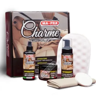 Комплект за почистване на кожен салон MA-FRA Charme Leather Care Kit 