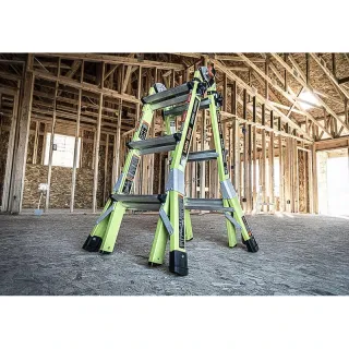 Професионална двураменна стълба Little Giant DARK HORSE 2.0 M17 Fiberglass/ 150кг