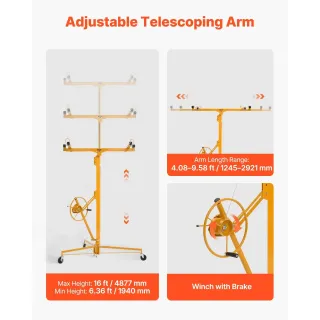 Повдигач за гипсокартон VEVOR LG-022/ 68 кг Повдигач за гипсокартон VEVOR LG-022/ 68 кг