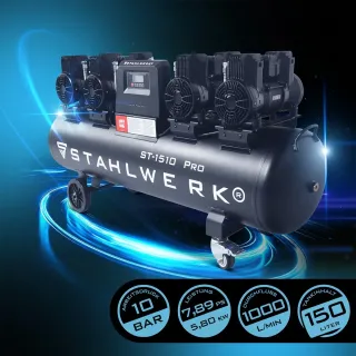 Компресор за въздух STAHLWERK ST-1510 Pro/ 5,80 kW/ 150 л