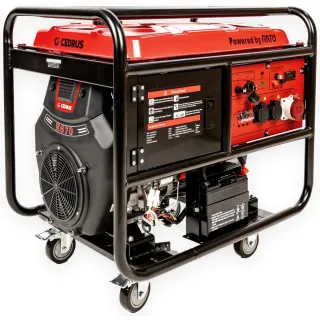 Бензинов генератор CEDRUS CEDAG10E-3F/ AVR/ 400V/ 22 к.с/ 30л