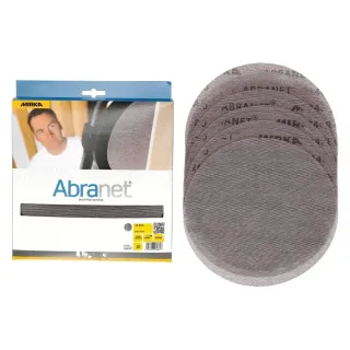 Комплект абразивен диск Mirka Abranet 225 мм/ P80/ 25 бр. Комплект абразивен диск Mirka Abranet 225 мм/ P80/ 25 бр.