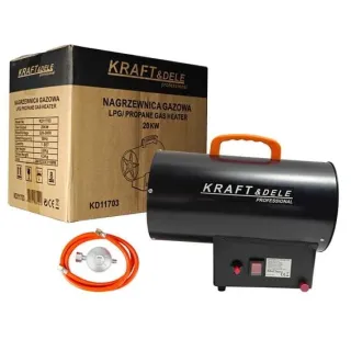 Газов калорифер KraftDele KD11703/ 20 kW/ 320 m³/h