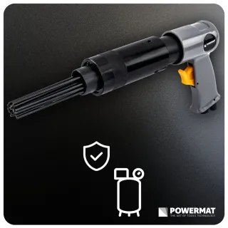 Пневматичен иглен чук Powermat PM-PMI-19T/ 0,63 MPa Пневматичен иглен чук Powermat PM-PMI-19T/ 0,63 MPa