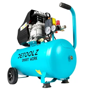 Бутален маслен компресор Detoolz DZ-C333/ 1680W/ 50 л Бутален маслен компресор Detoolz DZ-C333/ 1680W/ 50 л