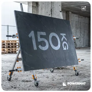Система за пренасяне на широкоформатни плочки с колела Powermat PM-RDPP-150MK/ 150 кг Система за пренасяне на широкоформатни плочки с колела Powermat PM-RDPP-150MK/ 150 кг