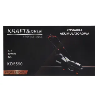 Акумулаторна косачка KraftDele KD5550/ 21V/ 4Ah