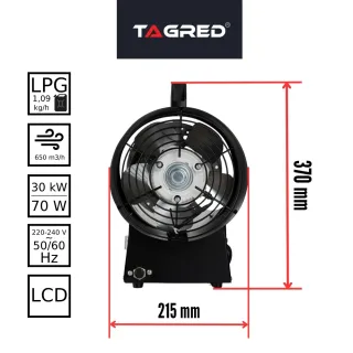 Газов отоплител TAGRED TA962/ 30kW