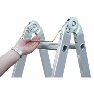 Двойна стълба с панта Trimatic KRAUSE 2+8