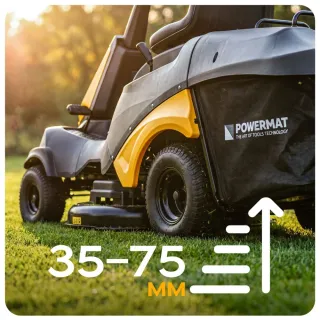 Тракторна косачка Powermat PM-OTS-6HPM/ 6 к.с./ 150 л/ 660 мм