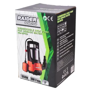 Потопяема водна помпа Raider INOX RD-WP59/ 550W