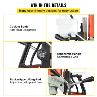 Магнитна бормашина VEVOR VV-MD-UK2/ 1200W