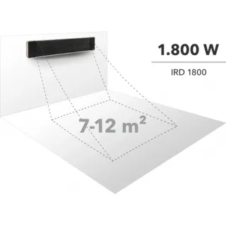 Инфрачервен отоплител TROTEC IRD 1800/ 1.8kW