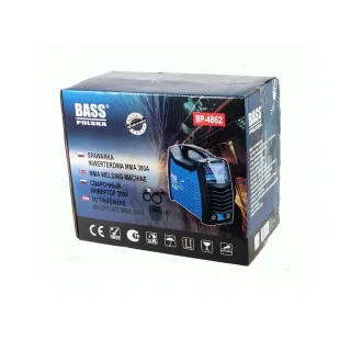 Инверторен заваръчен апарат MMA IGBT + аксесоари BASS POLSKA 4862/ 300A Инверторен заваръчен апарат MMA IGBT + аксесоари BASS POLSKA 4862/ 300A