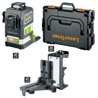 Линеен лазерен нивелир Laserliner PowerPlane-Laser 3G Multi-18V/ 60 м