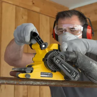 Лентова шлайфмашина Power Plus POWX0461/ 900W Лентова шлайфмашина Power Plus POWX0461/ 900W