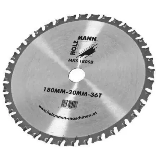 Диск за циркуляр Holzmann MKS180SB, TCT, 180x20 мм