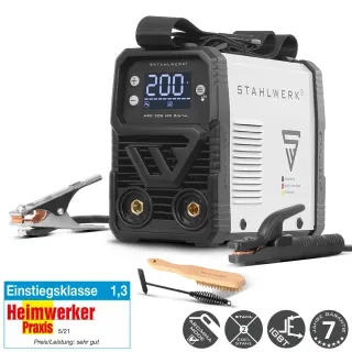 Инверторен заваръчен апарат STAHLWERK ARC 200 MD Digital/ 200A