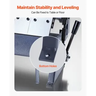 Машина за огъване на ламарина VEVOR W1.0x305A/ 305 мм Машина за огъване на ламарина VEVOR W1.0x305A/ 305 мм