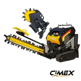 Каналокопател и фреза за дънери 2 в 1 CIMEX BM-27PRO/ 27 к.с.