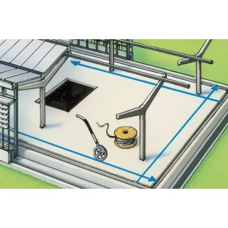 Измервателно колело Laserliner RollPilot S12/ 0-9999.9 м