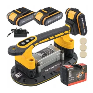 Акумулаторна вибрираща вендуза за плочки Powermat PM-APWDP-150T/ 21V/ 2х2Ah