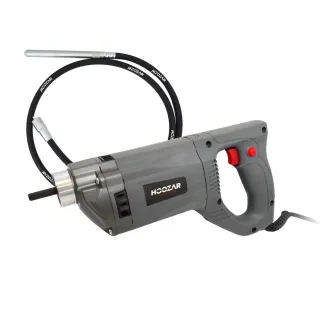 Електрически вибратор за бетон с гъвкав вал HOOZAR DT505/ 1500W/ 3 м/ 35 мм