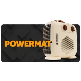 Електрически отоплител Powermat PM-TWE-2000D/ 2kW/ с термостат 