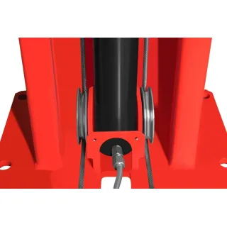 Двуколонен полуавтоматичен подемник KraftDele KD5810/ 2.2 KW