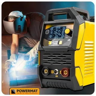 Инверторен заваръчен апарат POWERMAT PM-IMGTS-160LP/ 160A